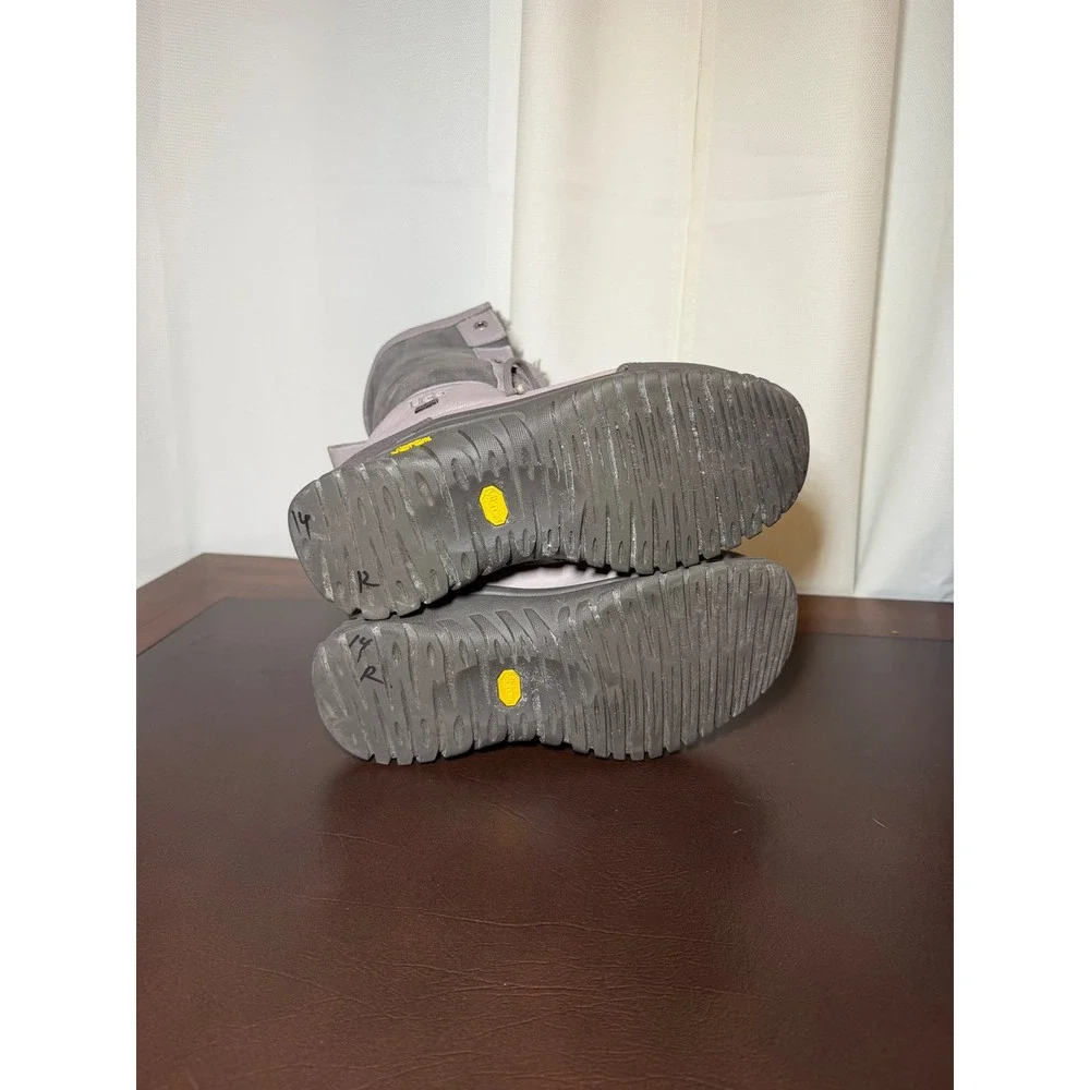 UGG Adirondack II Waterproof Winter Boots Lavender Grey Leather Suede Size 8